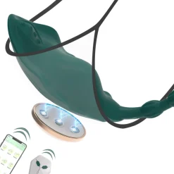 marielove Xxl Vibrator|Paarvibrator|Auflege Panty Vibrator Stimulation Klitoris GM-385 Grün