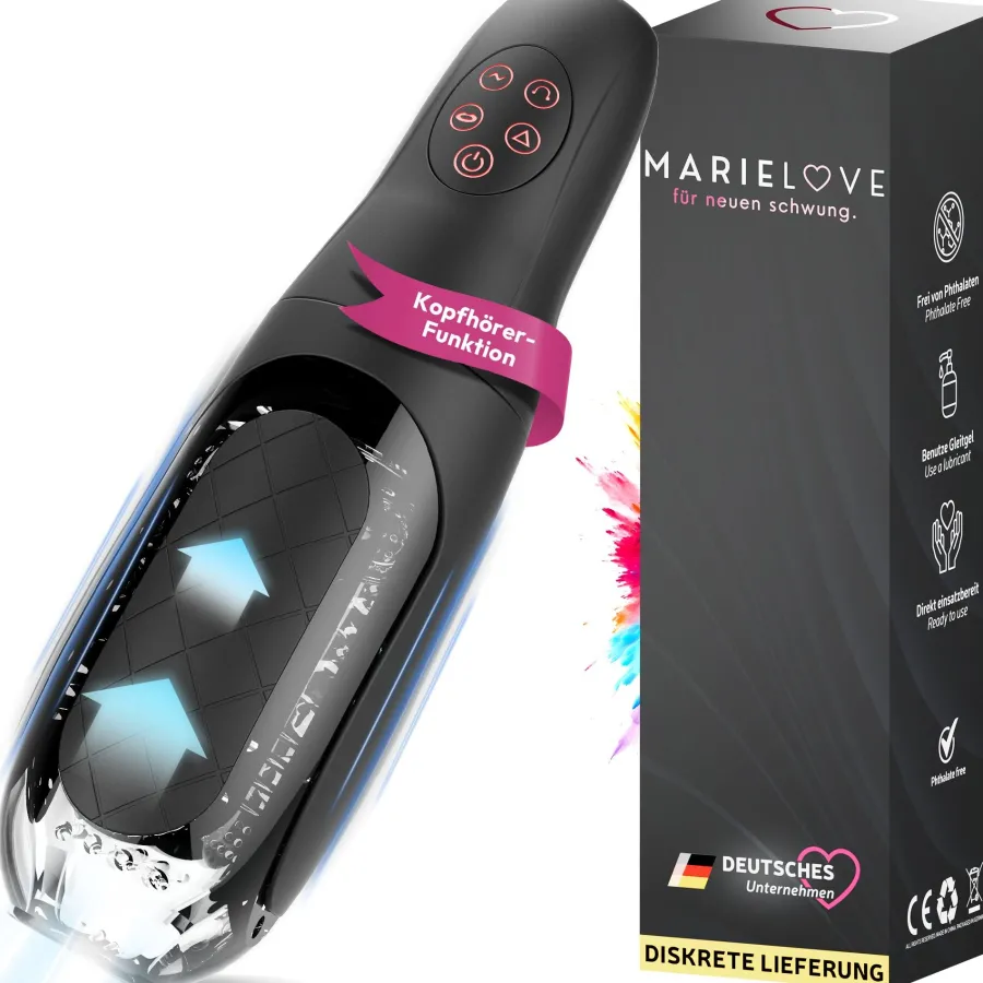 marielove für neuen schwung. Taschenmuschi|Blowjob Masturbator|Automatischer Masturbator mit Vibration & Saugfunktion
