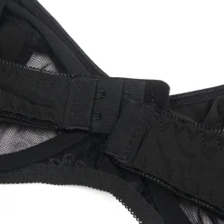marielove Bikini Sets|Black Mesh Underwire Lingerie Set – Garter & Bra, Sexy High-Quality Outfit