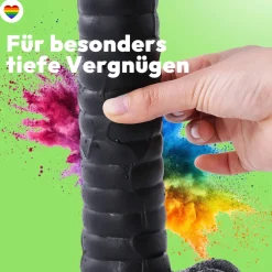 marielove Anal Dildo|Dildo Für Männer|27cm Dildo no Vibrator Sex Toy Saugnapf Penis Anal PVC 3D Adern Hoden