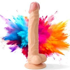 marielove Anal Dildo|Dildo Für Männer|26cm Dildo no Vibrator Sex Toy Saugnapf Penis Anal PVC 3D Adern Hoden