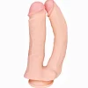 marielove Anal Dildo|Saugnapfdildo|33cm Doppel Dildo no Vibrator Sex Toy Saugnapf Penis Anal PVC 3D Adern Hoden