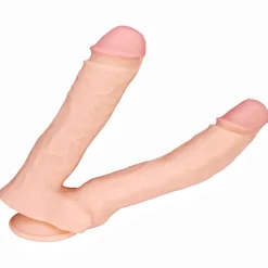 marielove Anal Dildo|Saugnapfdildo|33cm Doppel Dildo no Vibrator Sex Toy Saugnapf Penis Anal PVC 3D Adern Hoden