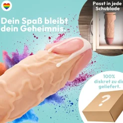 marielove Anal Dildo|Dildo Für Männer|26cm XXL Dildo no Vibrator Sex Toy Saugnapf Penis Anal PVC 3D Adern Hoden