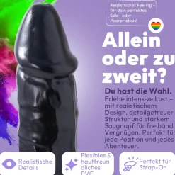 marielove Anal Dildo|Dildo Für Männer|37cm XXL Dildo no Vibrator Sex Toy Saugnapf Penis Anal PVC 3D Adern Hoden