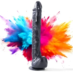 marielove Anal Dildo|Dildo Für Männer|37cm XXL Dildo no Vibrator Sex Toy Saugnapf Penis Anal PVC 3D Adern Hoden