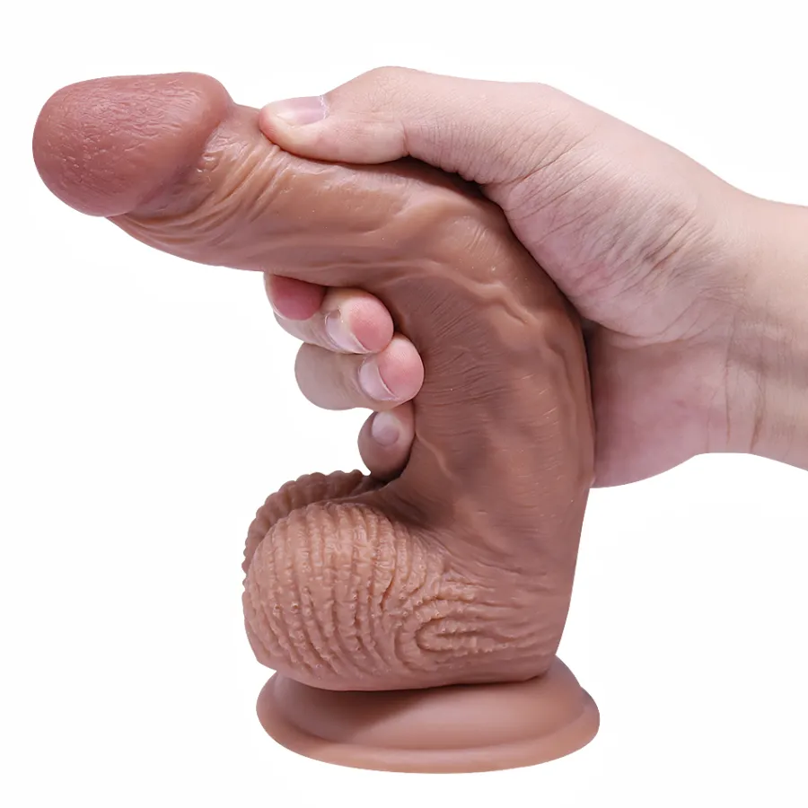 marielove Anal Dildo|Dildo Für Männer|22,5cm XXL Dildo no Vibrator Sex Toy Saugnapf Penis Anal PVC 3D Adern Hoden
