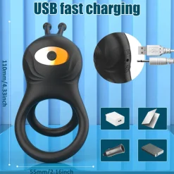 marielove Penisring|Xxl Vibrator|Cock Penis Hoden Ring Vibrator Akku GM-477