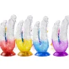 marielove Anal Dildo|Saugnapfdildo|Doppel-Dildo für Doppelpenetration 4 Farben