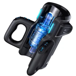 Leten Taschenmuschi|Blowjob Masturbator|Elektrischer Masturbator Blowjob Simulator mit Smartphone Halterung