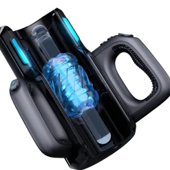 Leten Taschenmuschi|Blowjob Masturbator|Elektrischer Masturbator Blowjob Simulator mit Smartphone Halterung