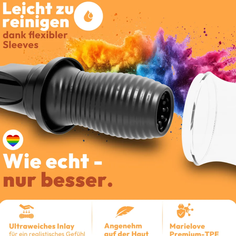 marielove für neuen schwung. Taschenmuschi|Blowjob Masturbator|Elektrischer Masturbator D07