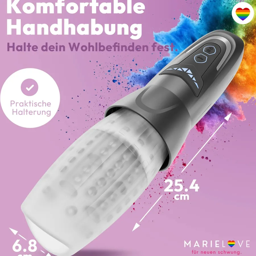 marielove für neuen schwung. Taschenmuschi|Blowjob Masturbator|Elektrischer Masturbator JE-F017Pro