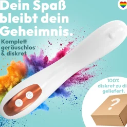 marielove Xxl Vibrator|Paarvibrator|G-Punkt Vibrator mit Wärmefunktion & Rotlicht