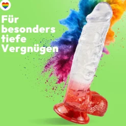 marielove Anal Dildo|Saugnapfdildo|Kräftiger Dildo mit Saugnapf 24 cm