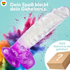 marielove Anal Dildo|Saugnapfdildo|Kräftiger Dildo mit Saugnapf 24 cm