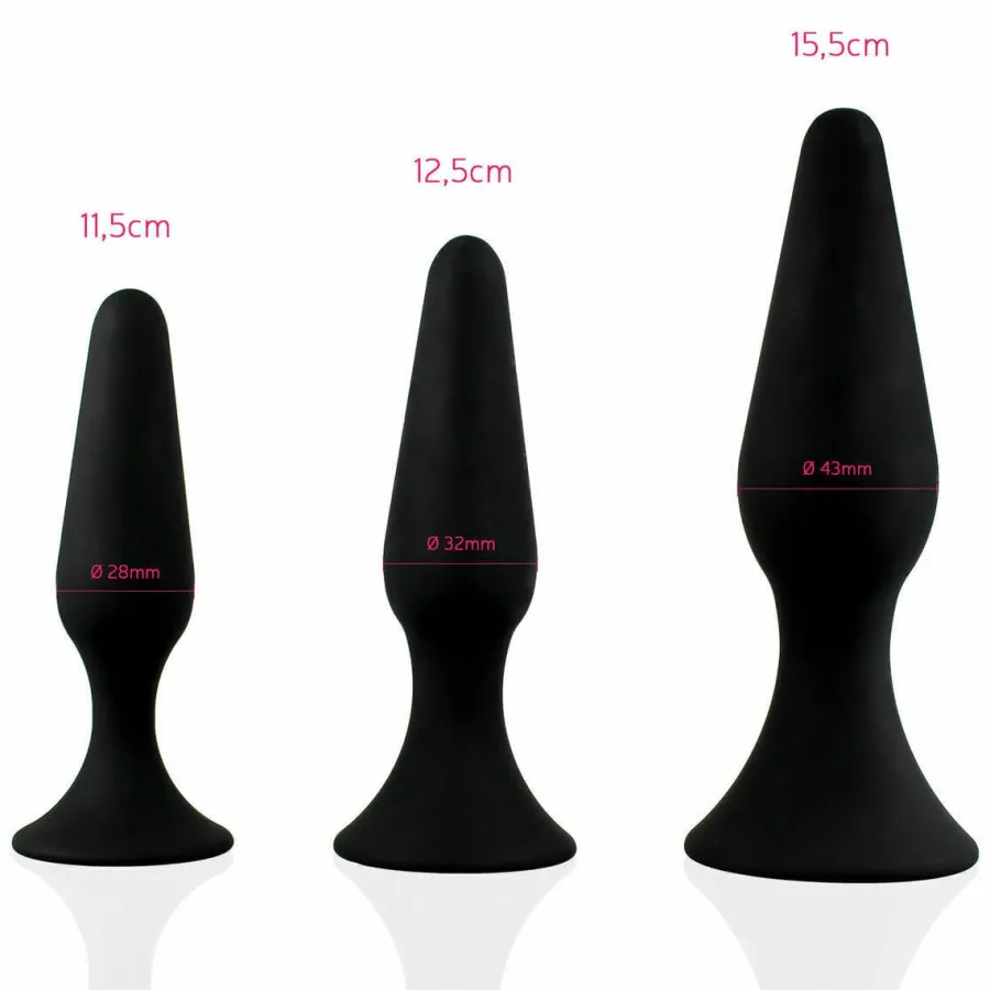 marielove Analplug|Analplug 3er Set