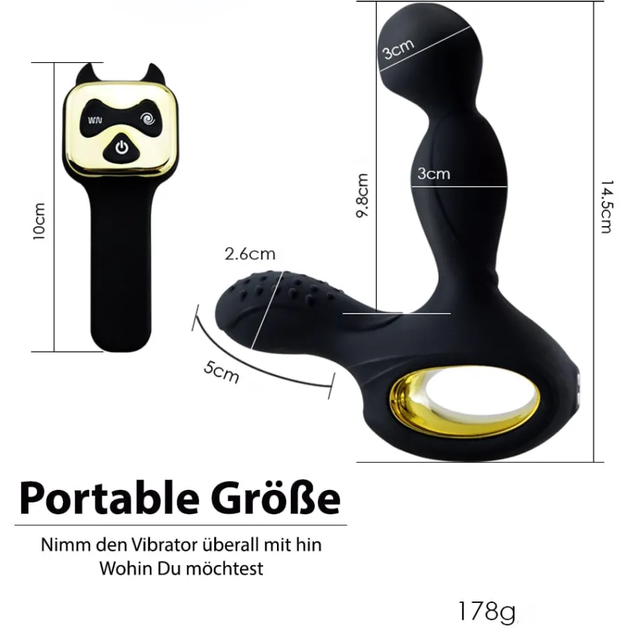 marielove Analvibratoren|Vibrator Mit Fernbedienung|Analvibrator Anal Vibrator mit Fernbedienung