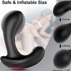 marielove Analvibratoren|Vibrator Mit Fernbedienung|Analvibrator elektrisch aufblasbar mit Fernbedienung