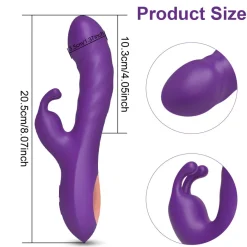 marielove Rabbit Vibrator|Stossvibrator|20cm Rabbit Vibrator 2in1 Stimulation