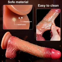 marielove Anal Dildo|Saugnapfdildo|Dildo Vibrator mit Heiz-, Stoß-, Rotationsfunktion & App