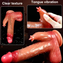 marielove Anal Dildo|Saugnapfdildo|Dildo Vibrator mit Heiz-, Stoß-, Rotationsfunktion & App
