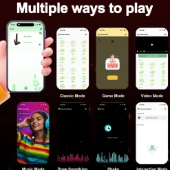 marielove Anal Dildo|Saugnapfdildo|Dildo Vibrator mit Heiz-, Stoß-, Rotationsfunktion & App