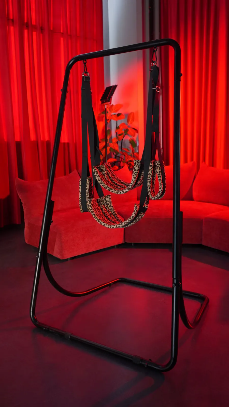 marielove Liebesschaukel|Zubehör Für Dolls|Erotischer Schaukel-Liegestuhl – Verstellbarer Swing Chair für Schwebende Positionen – Hochfester Stahlkörper – Profi-Suspension