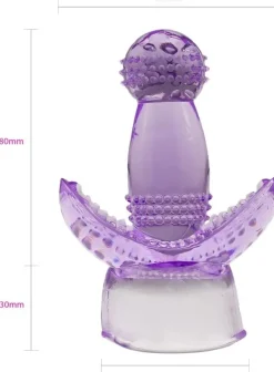 marielove Massagestab Aufsätze|Doppelvibrator|Magic Wand Aufsatz Brieföffner 35mm