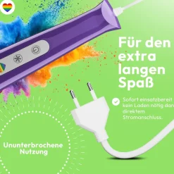 marielove Massagestäbe|Magic Wand Vibrator|Magic Wand Vibrator Magic Wand Netz Lila