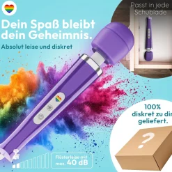 marielove Massagestäbe|Magic Wand Vibrator|Magic Wand Vibrator Magic Wand Netz Lila
