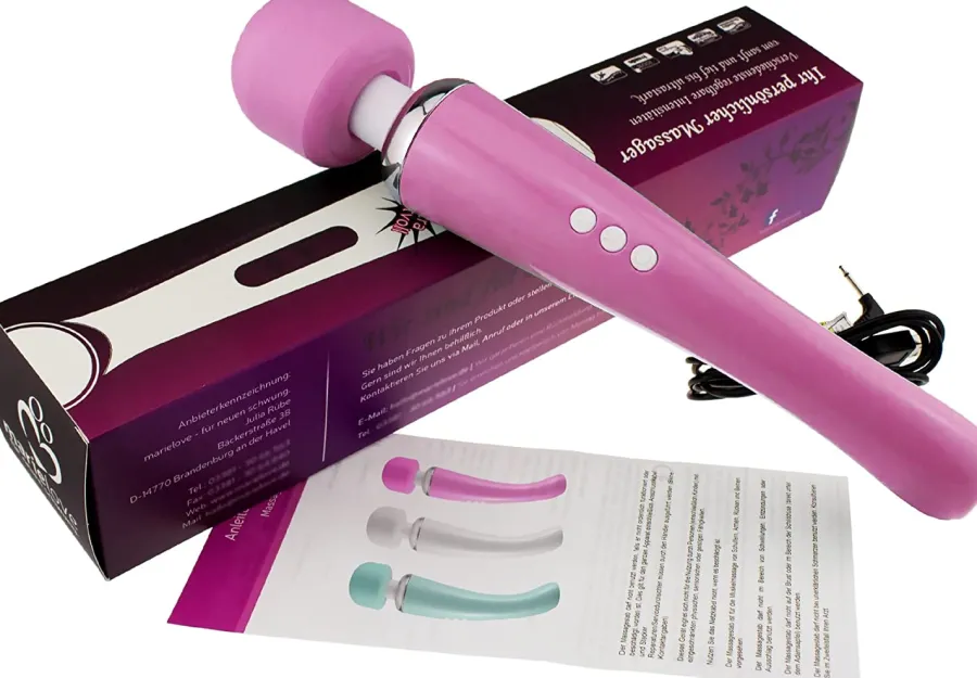 marielove Massagestäbe|Magic Wand Vibrator|Magic Wand Vibrator Elegance Massager Rosé