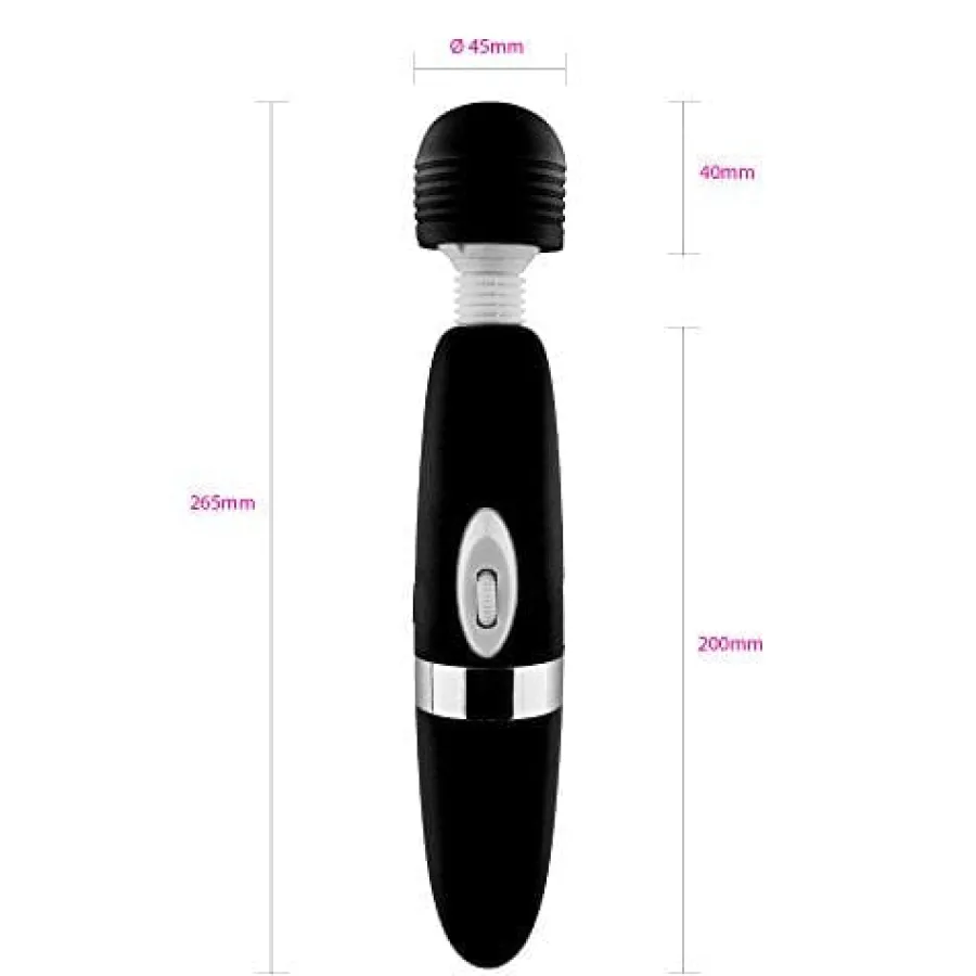 marielove Massagestäbe|Magic Wand Vibrator|Magic Wand Vibrator King Kong Massager Schwarz