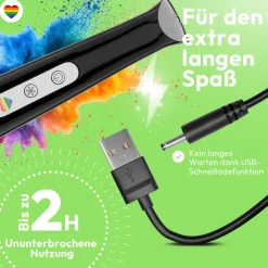 marielove Massagestäbe|Magic Wand Vibrator|Magic Wand Vibrator Magic Wand Akku Schwarz