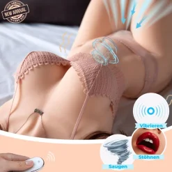 marielove Sexpuppen Torso|Masturbatoren Mit Bewegungs- Und Stöhnfunktion|Masturbator Torso Jessys Körper mit Vibration und Stöhnfunktion