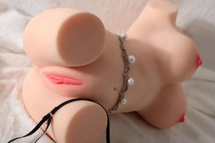 marielove Sexpuppen Torso|Masturbatoren Mit Bewegungs- Und Stöhnfunktion|Masturbator Torso Cecelia-Eve Körper mit Vibration und Stöhnfunktion