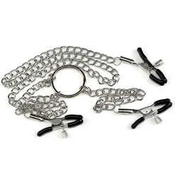 marielove Nippel Klemmen|Nippelklemmen Nippelklemmen 3er mit Kette