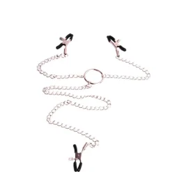 marielove Nippel Klemmen|Nippelklemmen Nippelklemmen 3er mit Kette