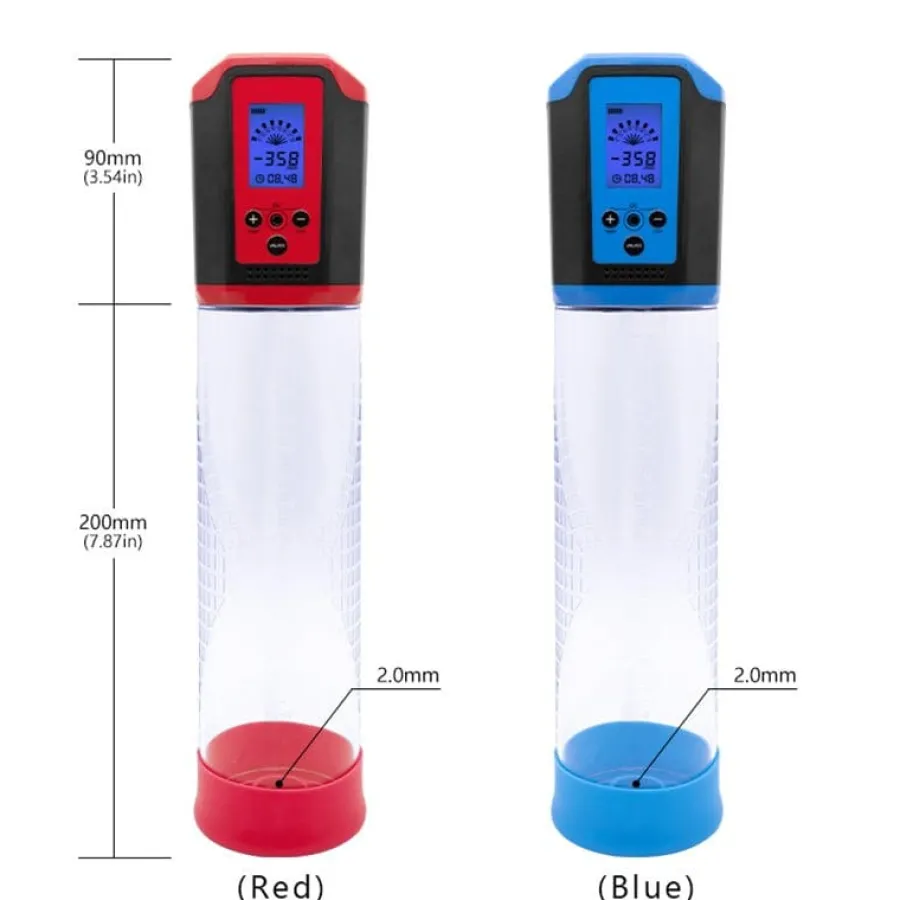 marielove Penispumpe|Penis Pumpe elektrisch mit LCD Manometer