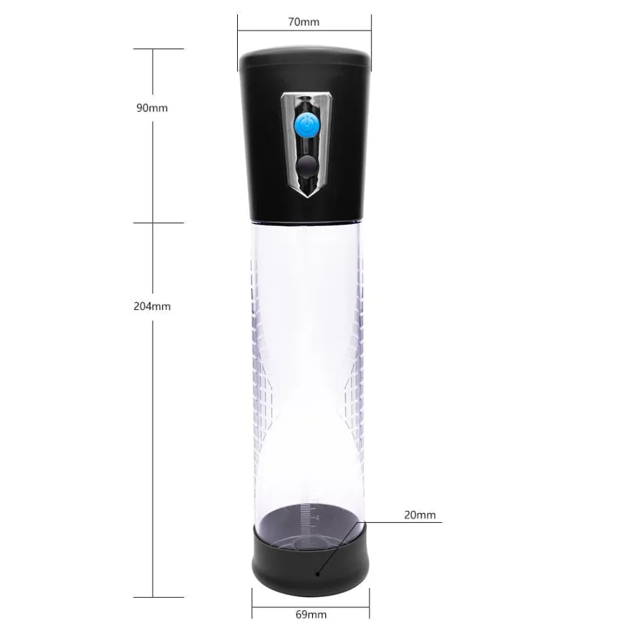 marielove Penispumpe|Penis Pumpe elektrisch mit LCD Manometer