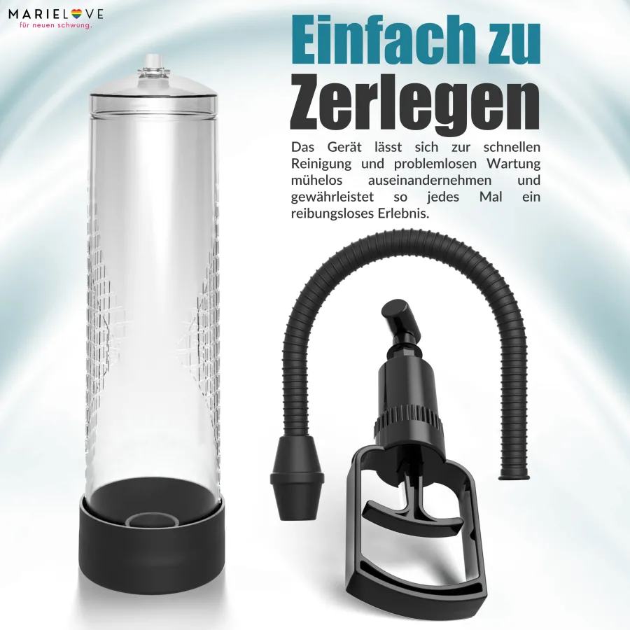 marielove Penispumpe|Penis Pumpe mit Zugriff