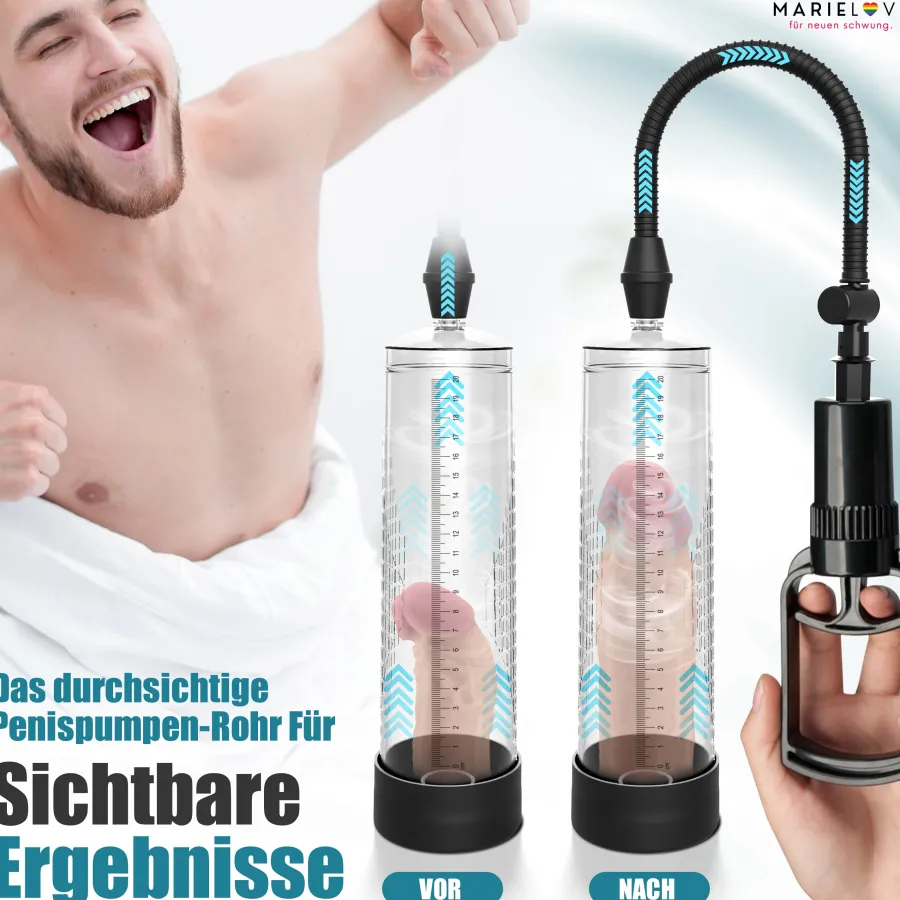 marielove Penispumpe|Penis Pumpe mit Zugriff