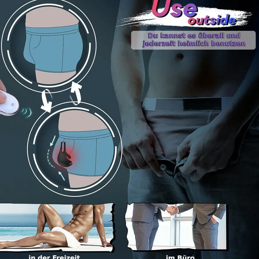 marielove Penisring|Hodenvibrator|Penisring mit Hodenvibrator