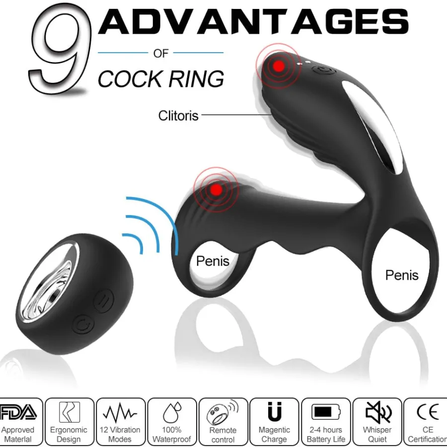 marielove Penisring|Hodenvibrator|Penisring mit Vibration