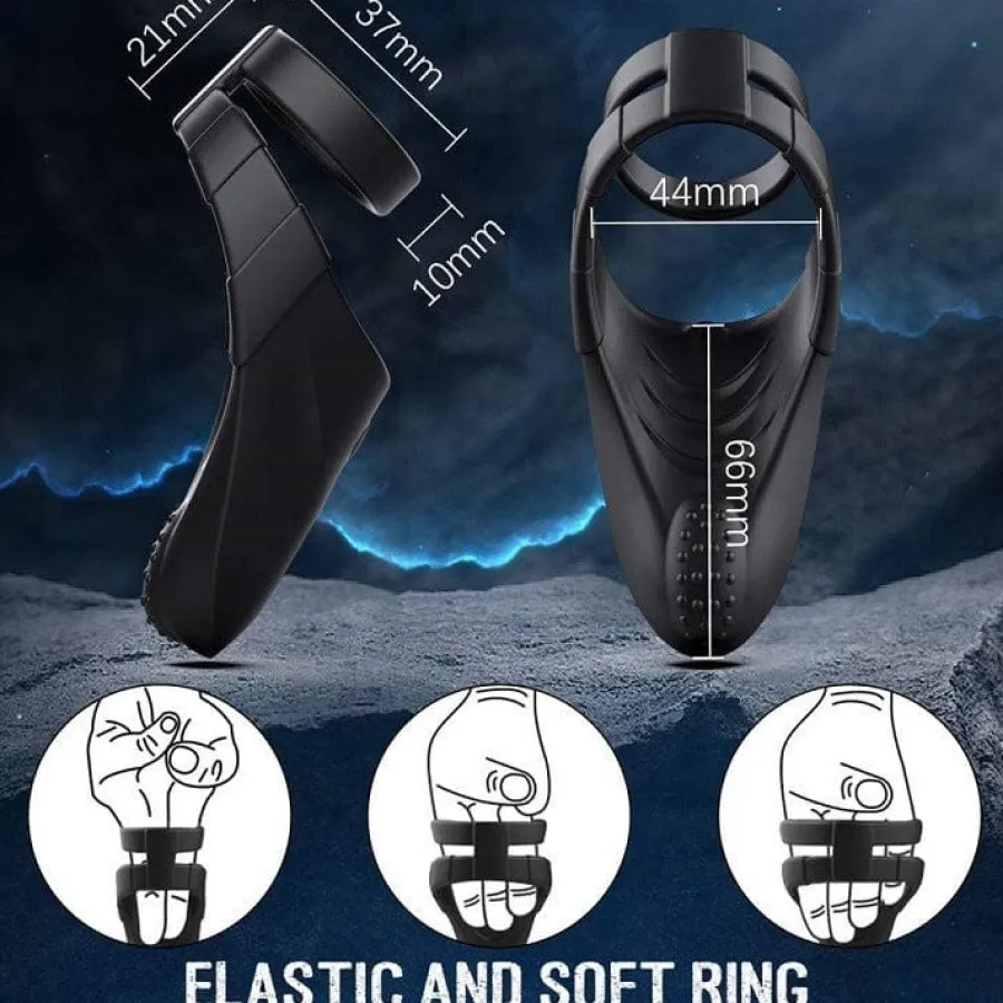 marielove Penisring|Hodenvibrator|Penisring Penis-Hoden-Ring mit Vibrator