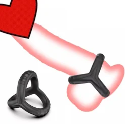 marielove Penisring|Peniskäfig|Penisring Penis-Hoden-Ring 3D