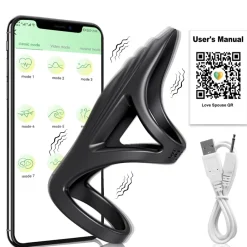 marielove Sexspielzeug Mit App Steuerung|Penisring|Penisring Rocket mit App