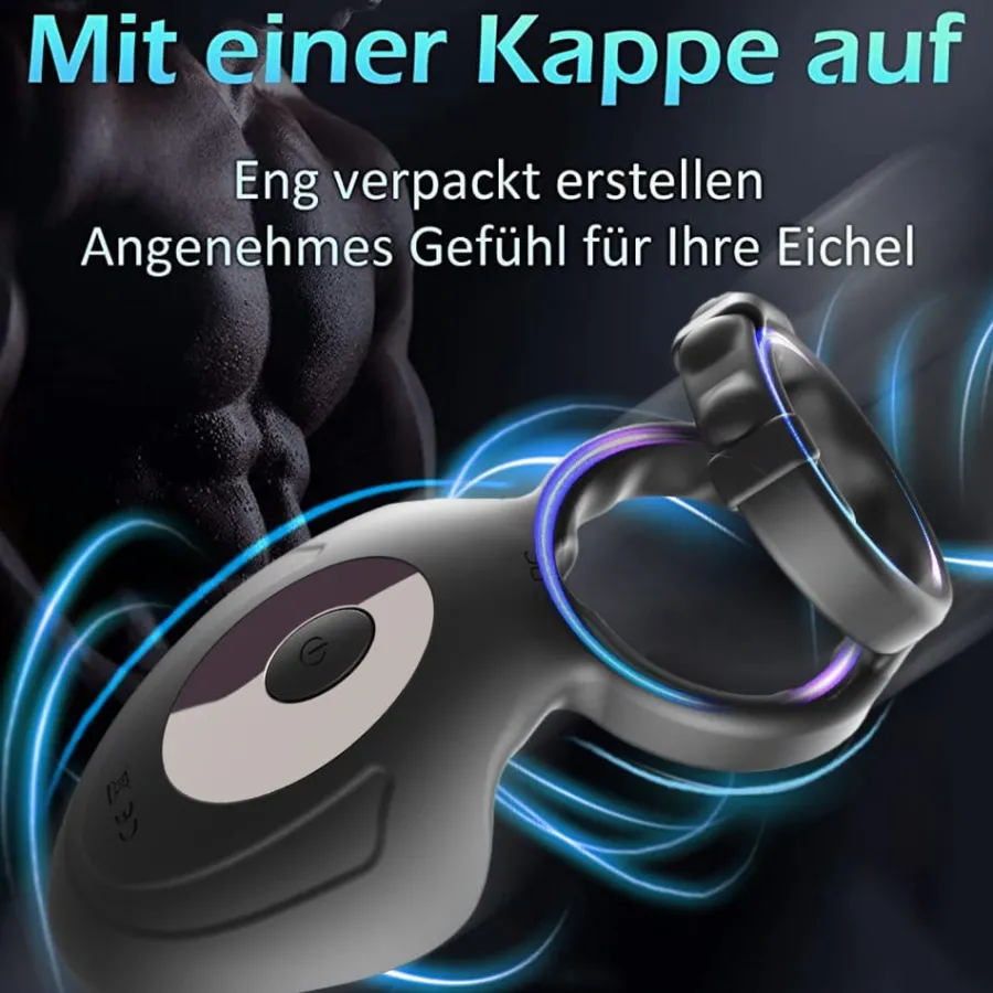 marielove Penisring|Sexspielzeug Mit App Steuerung|Penisring Zunge mit App