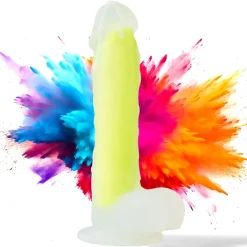 marielove Saugnapfdildo|Saugnapfdildo 20cm Dildo der im Dunklen leuchtet