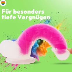 marielove Saugnapfdildo|Saugnapfdildo 20cm Dildo der im Dunklen leuchtet